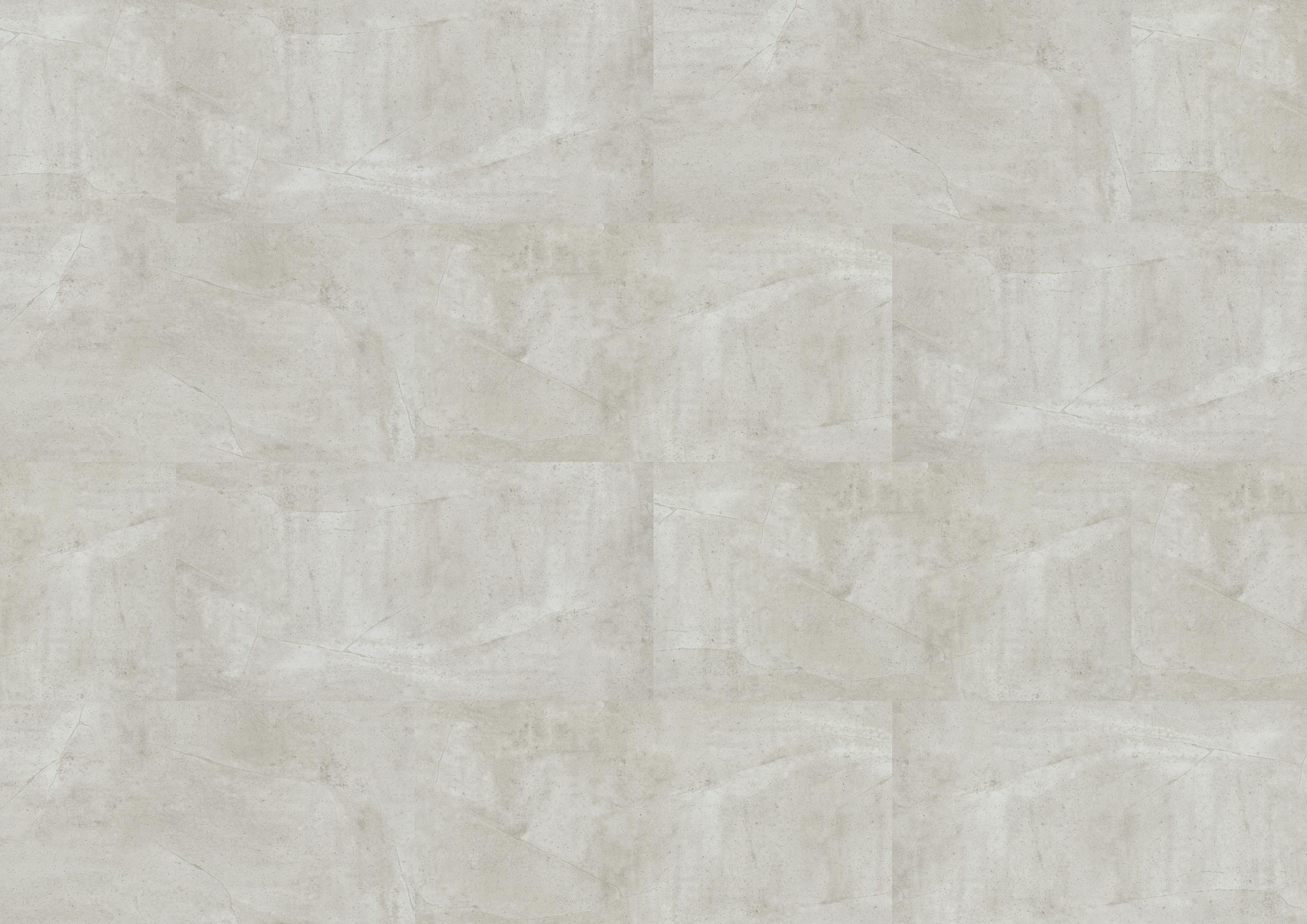 Vinylboden Concrete White inkl. Trittschalldämmung